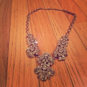 J.Crew crystal bib necklace
